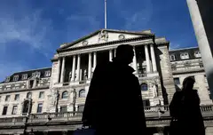 In London, the Bank of England was more cautious but said it was ready to act "forcefully" to stamp out dangers posed by an inflation rate heading above 11 per cent. 