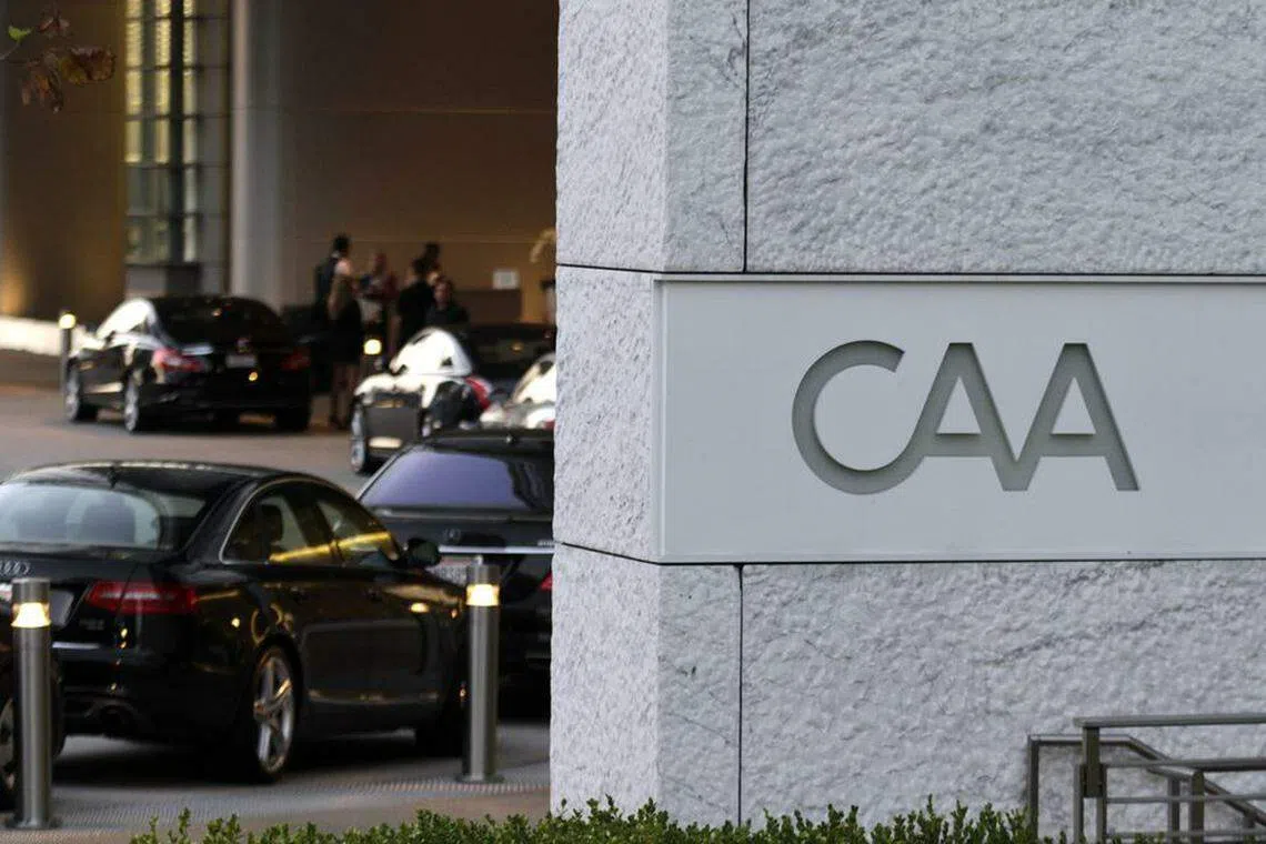 CAA represents thousands of actors, directors and music artists, including Tom Hanks, Zendaya, Steven Spielberg, Ariana Grande and Beyonce.