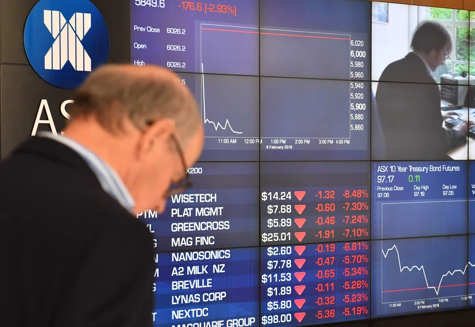 The S&P/ASX 200 index fell 0.03 per cent to 6,843.8 by 0111 GMT on Friday and was on track for its biggest weekly drop since June 17. 