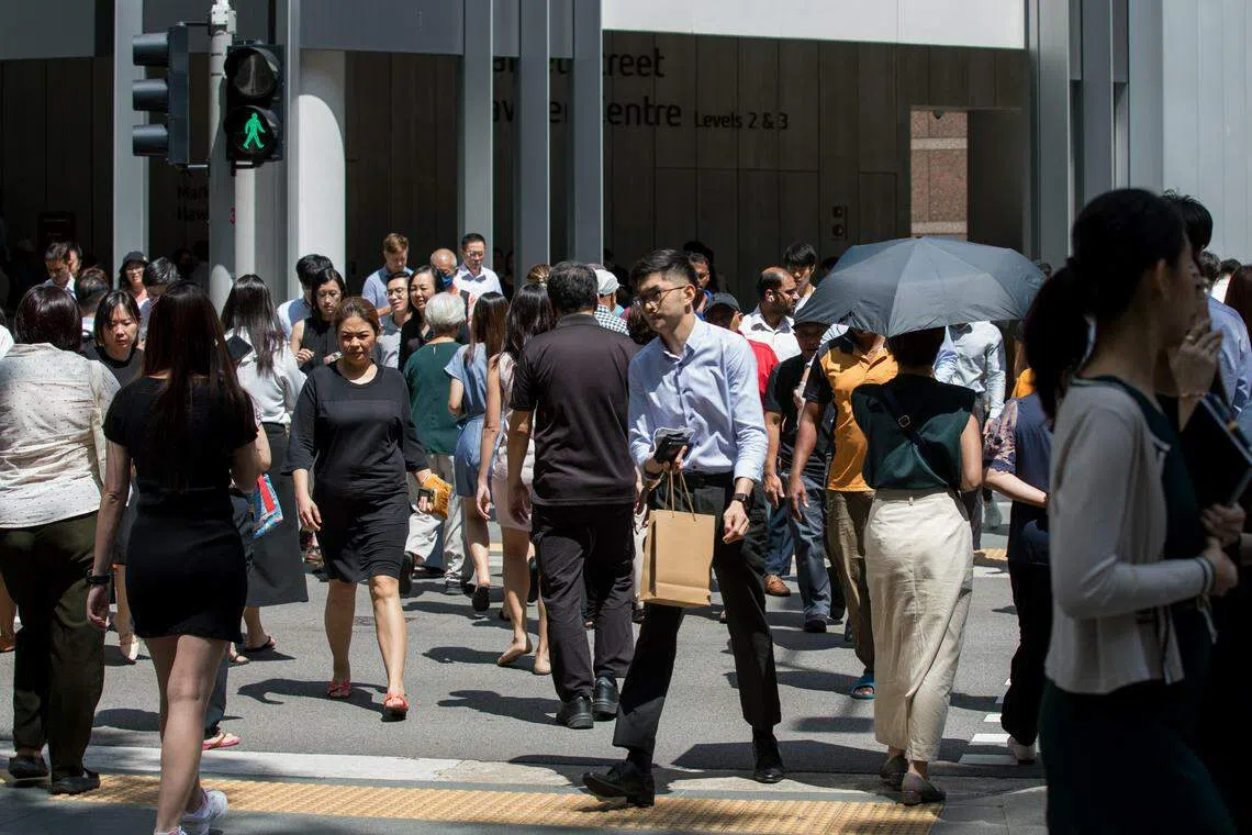 The salary threshold for the Employment Pass will be raised to S$5,600 from Jan 1, 2025, from the current S$5,000.