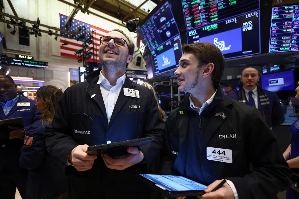 The Dow Jones Industrial Average rose 86.47 points, or 0.26 per cent, at the open to 33,803.56.
