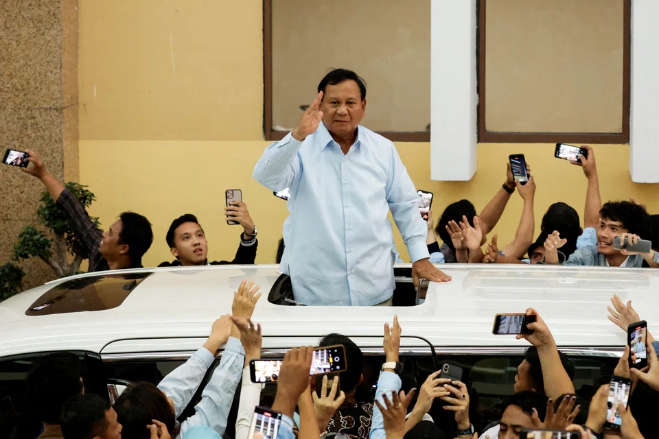 Xi tells Prabowo (above) that bilateral ties "have entered a new stage of jointly building a community with a shared future".