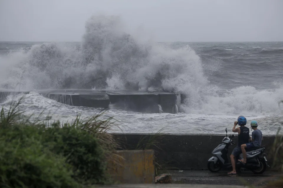 Haikui had initially appeared to depart the island but made a second landfall early Monday in southwest Kaohsiung before moving out into the Taiwan Strait.