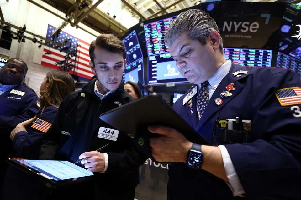 The Dow Jones Industrial Average fell 68.87 points, or 0.20 per cent, at the open to 33,909.21.