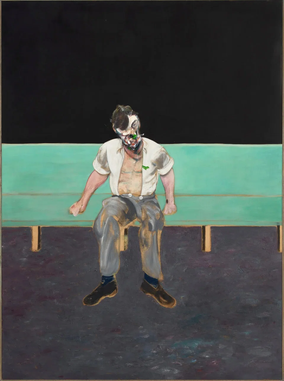 At Sotheby’s, Francis Bacon’s 1964 “Study for Portrait of Lucian Freud” went for US$52.8 million.