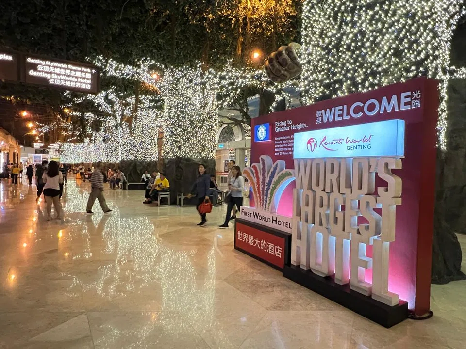 The First World Hotel in Genting Highlands has over 7,000 rooms.