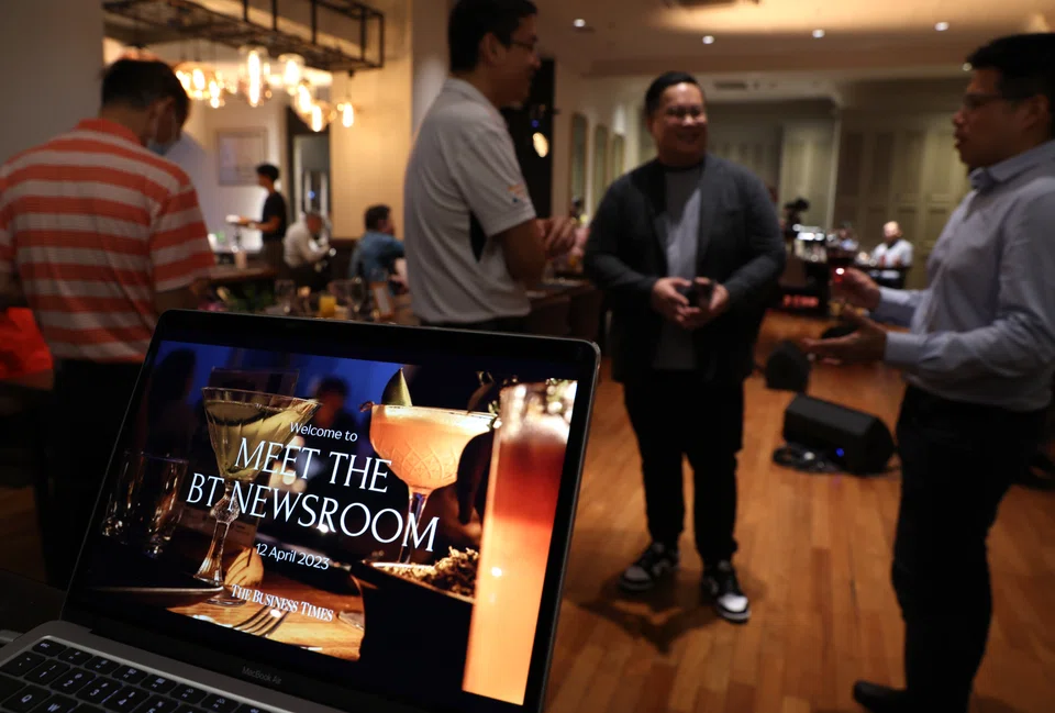 BT subscribers met key newsroom members over dinner and drinks.