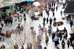 Figures from Australia and New Zealand Banking Group showed total job ads rose 2.0 per cent in August from July, when they fell 1.0 per cent. 