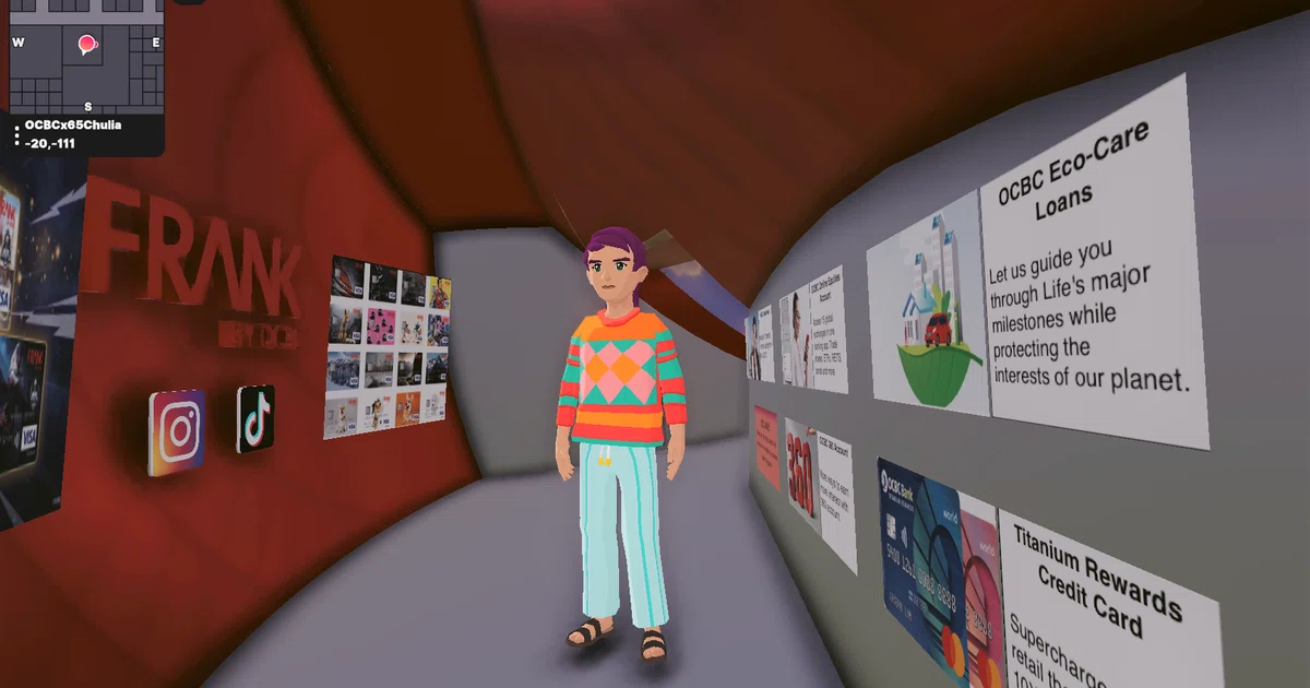 OCBC makes foray into metaverse to engage Roblox generation - The ...