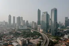 Jakarta, which has a population of over 10 million, registers unhealthy air pollution levels nearly every day, according to IQAir.