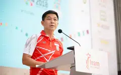 Tan Chuan-Jin has been SNOC president since 2014 and he was re-elected unanimously in September 2022 for a third term from 2022 to 2026. 