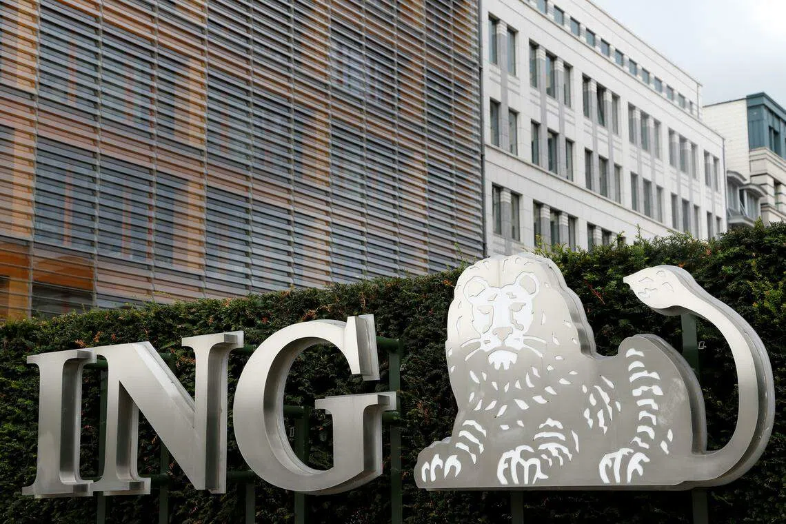 The ING bank’s net profit rises 103 per cent to 1.98 billion euros between July and September.