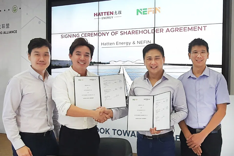Hatten Edge has entered into a joint venture agreement with Nefin Group to collaborate on renewable energy projects.