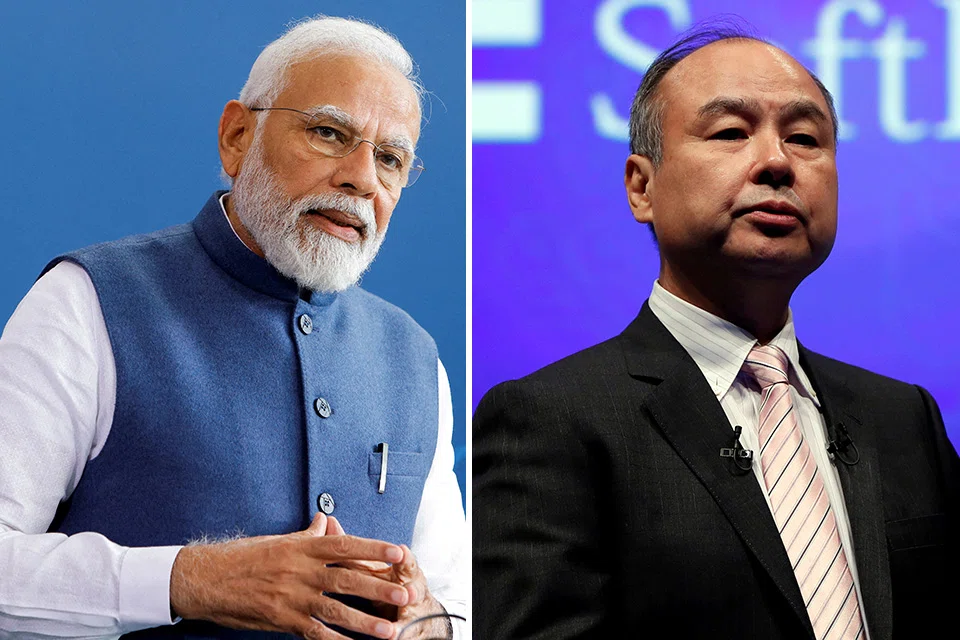 INDIAN Prime Minister Narendra Modi and SoftBank Group founder Masayoshi Son met on Monday (May 23) to discuss more investments by the country's biggest tech backer, as a startup boom appears to cool in India amid worries about the global economy.