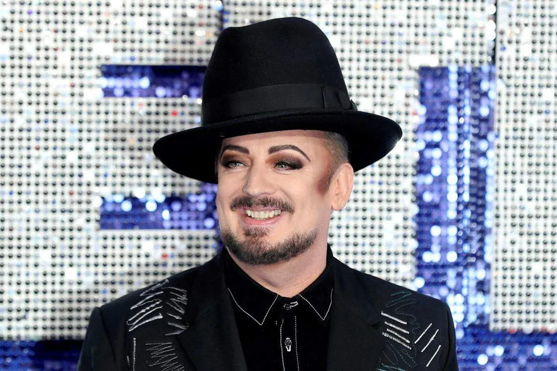 Boy George is about to hit the road again with two of his band mates – opening for veteran Rod Stewart in Britain later this month before kicking off “The Letting It Go Show” tour in July in the United States, where Culture Club has a loyal fan base.