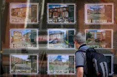 Property website Rightmove said on Monday that asking prices for homes rose 0.1 per cent in February compared a year earlier, the first annual increase since August 2023.