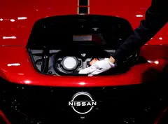 Nissan reports a 127 per cent rise in July-September operating profit to 208.1 billion yen.
