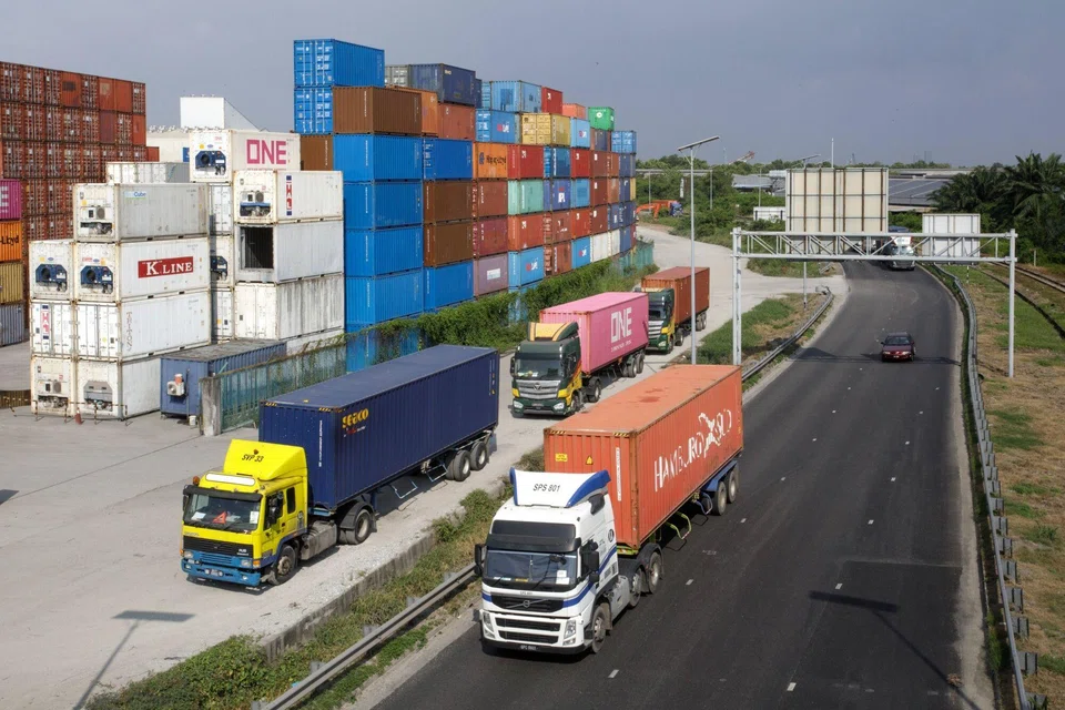 Malaysia’s exports fell 13.7 per cent in September, slower than expected, government data showed on Thursday.