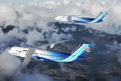 The design could trim fuel consumption and emissions by around 30 per cent over Boeing’s 737 Max and Airbus’s A320neo family.