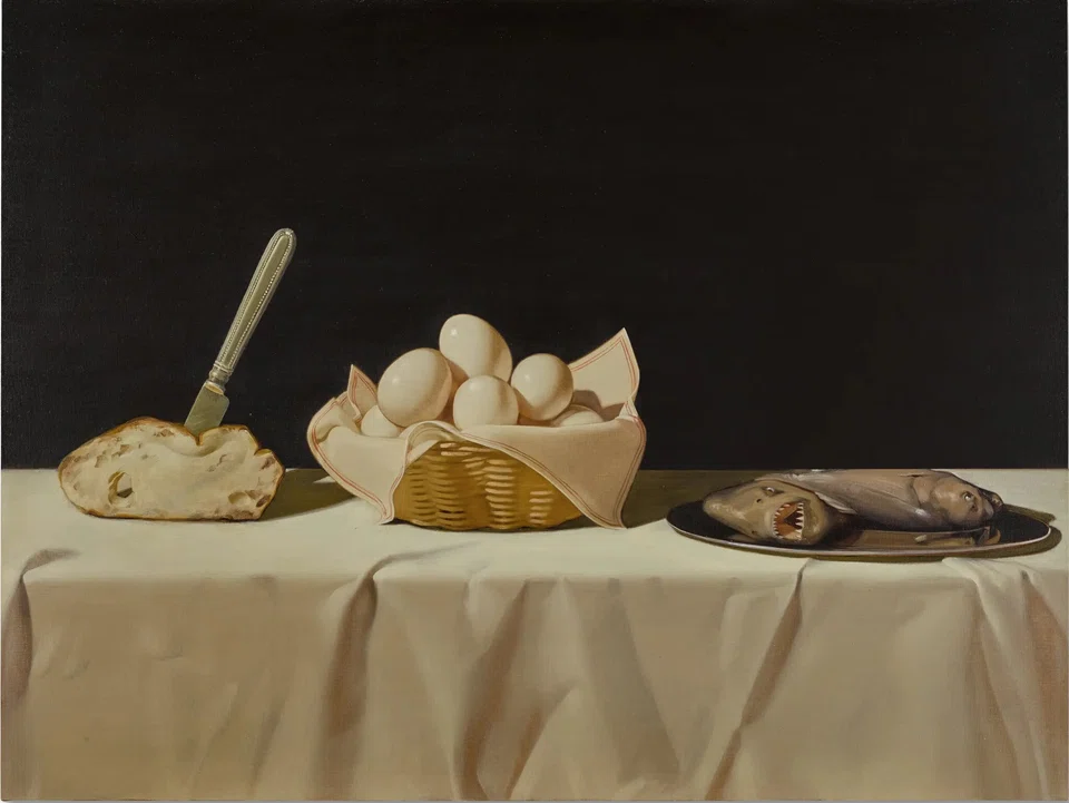 Anna Weyant’s “Buffet” (2020) was sold at Sotheby’s on Wednesday for US$567,995. 