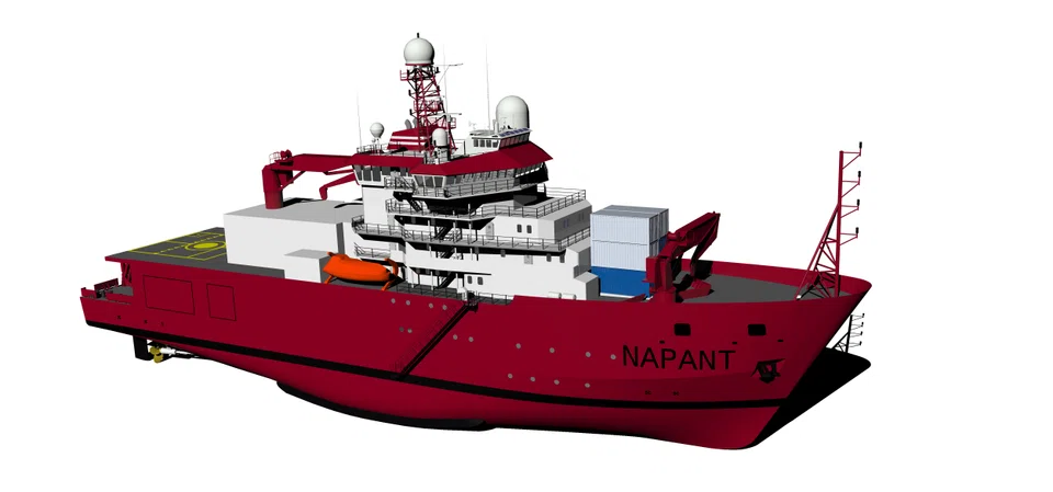 Upon its completion, NApAnt will replace the Brazilian Navy’s current ocean support vessel and will be deployed for scientific research under the Brazilian Antarctic Programme.