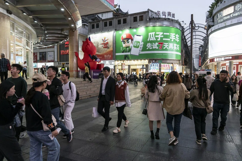 China’s 2024 growth target is seen as ambitious because the economy faces weak domestic demand, caused by an ongoing housing slump and low confidence among businesses and consumers.