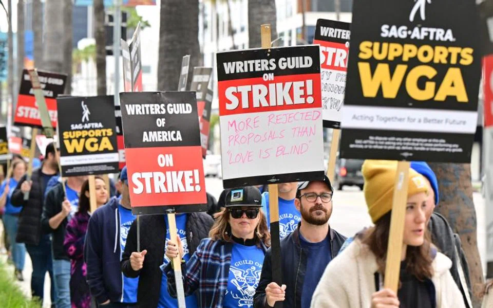 Film and TV writers have walked off their jobs at the start of the month after failing to come to terms with the Alliance of Motion Picture & Television Producers