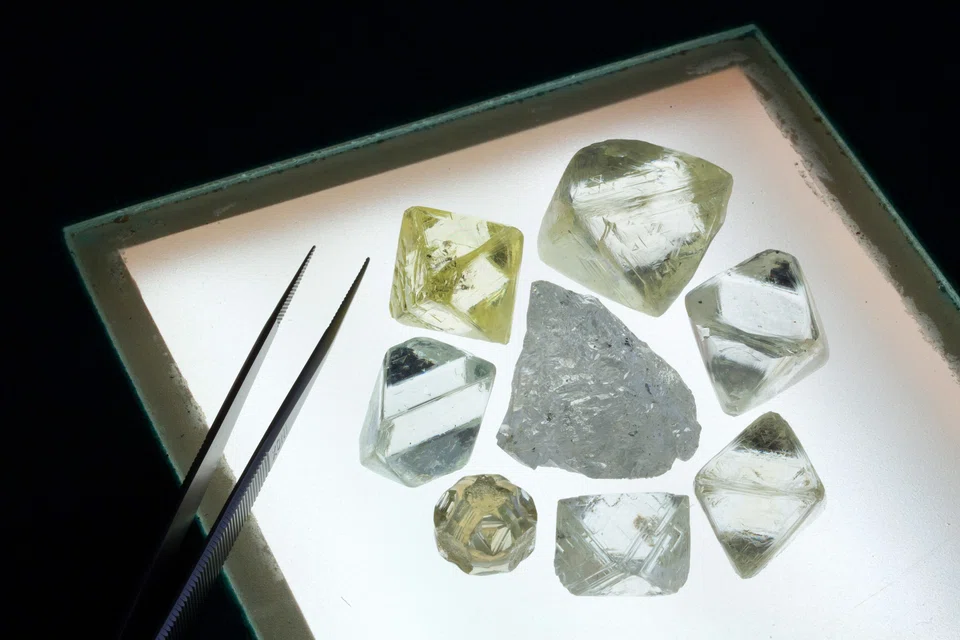 Alrosa begins selling rough diamonds again at the end of November, offloading more than US$100 million.