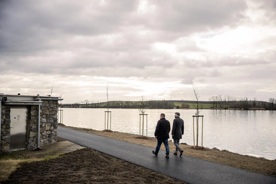 All that remains of “China's gateway to Europe” is a muddy patch of terrain on the edge of South Moravia in the Czech Republic.