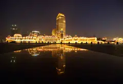 Tianjin, a provincial-level city known for its port and massive over development, faces the biggest threat, with debt almost three times as large as its income.