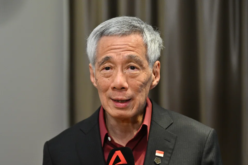 [Embargoed till 7am, June 26, 2022]

ST20220620-202208166663-Lim Yaohui-pixchogm/

Prime Minister Lee Hsien Loong doing a wrap-up interview with the media after the Commonwealth Heads of Government Meeting (CHOGM) in Kigali, Rwanda on June 25, 2022. 

Leaders from 54 countries gather in Kigali, Rwanda, this week for the 2022 Commonwealth Heads of Government Meeting (CHOGM), the sixth time the event has been hosted by an African country. The week-long summit is expected to attract over 5,000 participants from government, business, and civil society under the theme ÔDelivering a Common Future: Connecting, Innovating, TransformingÕ.

(ST PHOTO: LIM YAOHUI)