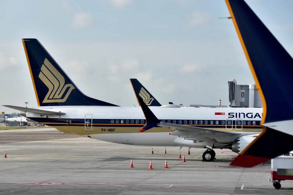 The airlines in Singapore Airlines Group carried just under 3.1 million passengers this month, up 36.1 per cent from October 2022. 