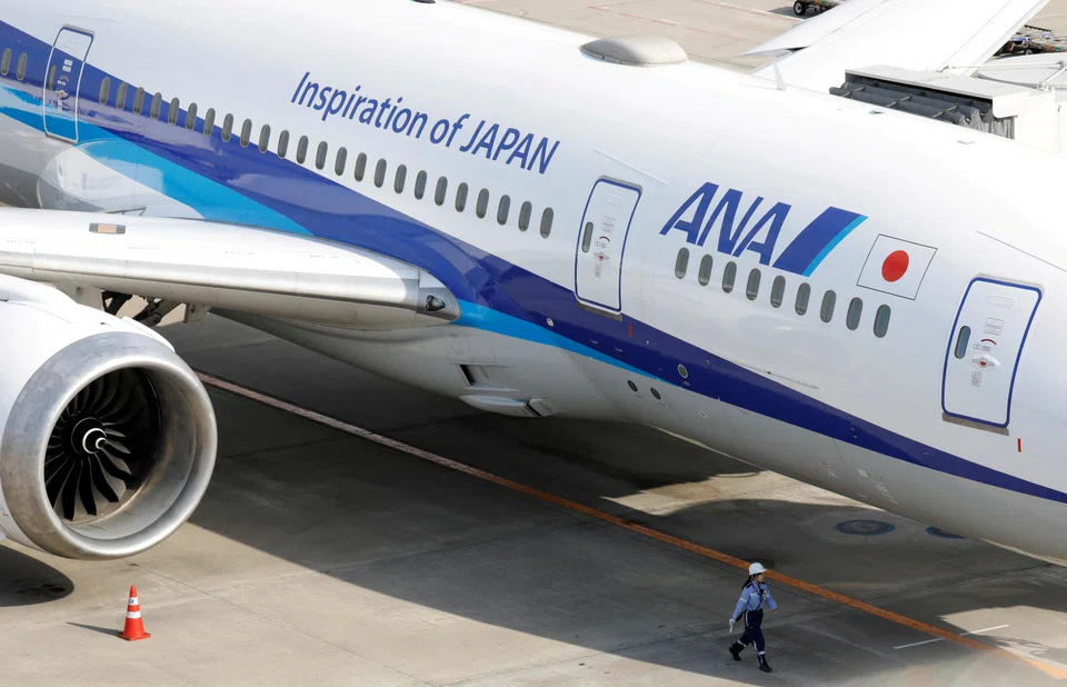 ANA has swung into an operating profit of 21 billion yen from a loss of 57 billion yen a year earlier
