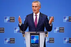 Nato Secretary General Jens Stoltenberg  said he had spoken with Pentagon chief Lloyd Austin and Britain’s Defence Secretary Ben Wallace “about Russia’s false claim that Ukraine is preparing to use a dirty bomb on its own territory.”