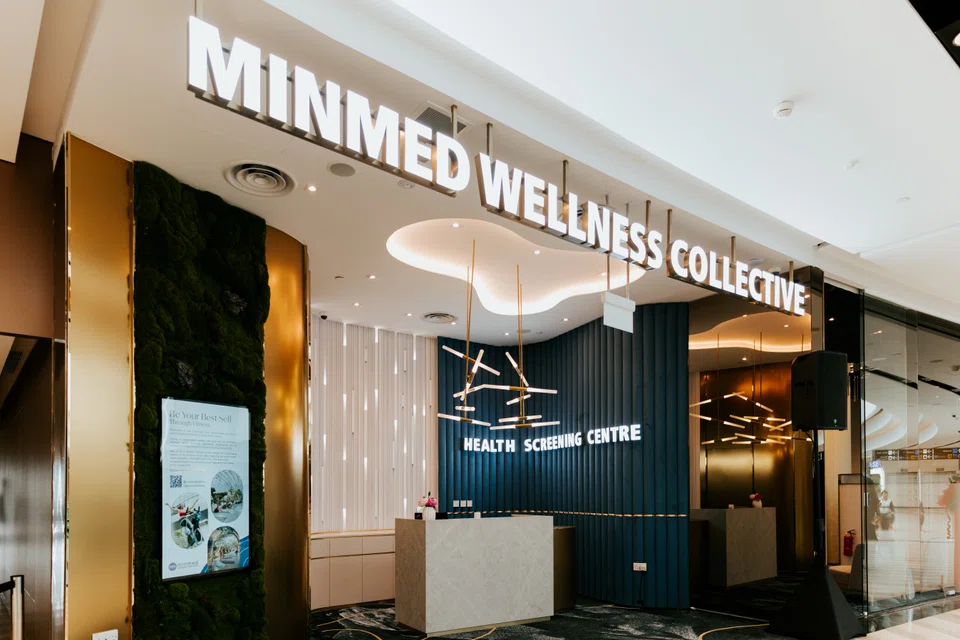 Minmed Wellness Collective combines a health screening centre with fitness classes at iconic locations in Jewel Changi Airport. 