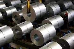 Tata Steel's quarterly profit jumped 47 per cent as demand for the alloy boomed, and the company announced a stock split amid a sharp run-up in its share price. 