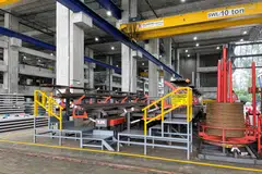 The 3.8-hectare integrated construction and prefabrication hub (ICPH) is the sixth in Singapore. It will be able to supply 100,000 cubic metres of precast elements for 2,500 dwelling units every year.