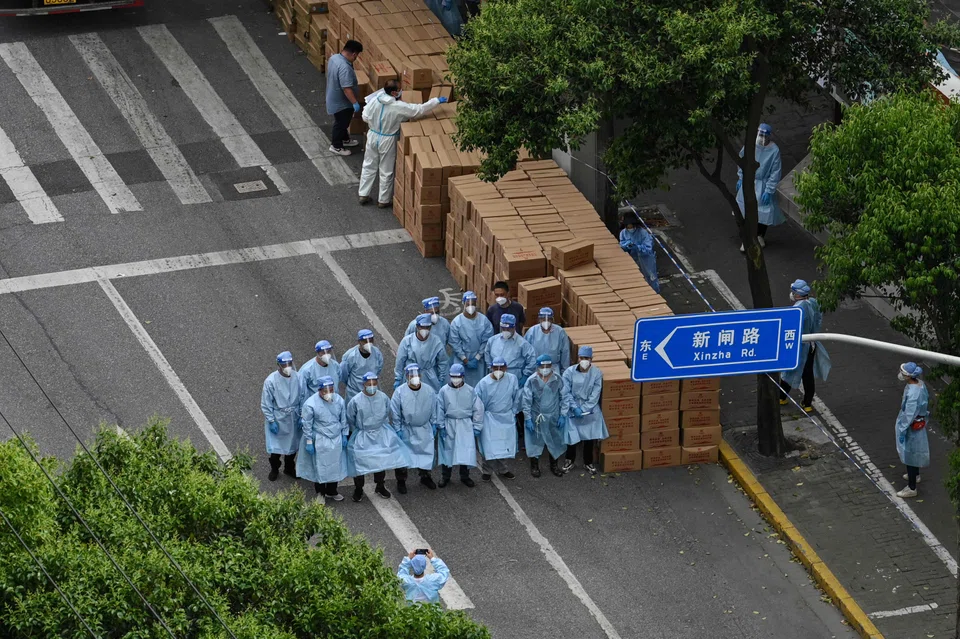 Shanghai is tightening its already strict Covid-19 lockdown in a fresh push to eliminate infections outside quarantined areas.