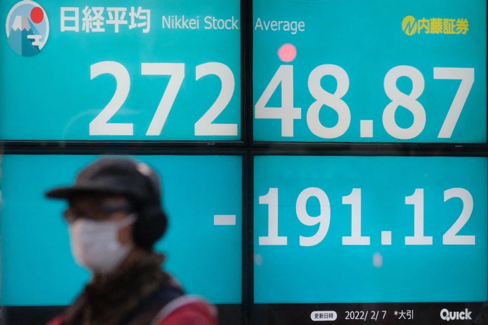 The benchmark Nikkei 225 index was down 1.53 per cent or 414.57 points at 26,690.69 in early trade.