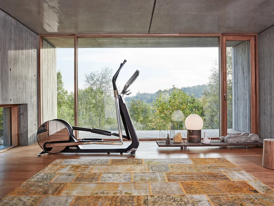 Technogym's Cross Personal is designed to bring luxury into home gyms.