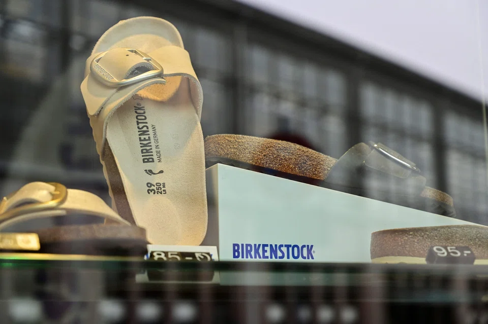 Birkenstock shares had fallen after its debut on Oct 11, dropping as low as US$35.83.