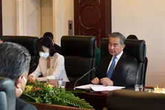 In a major diplomatic setback for Beijing, 10 Pacific island states on Monday rebuffed a proposal that would have pulled them into China’s orbit.