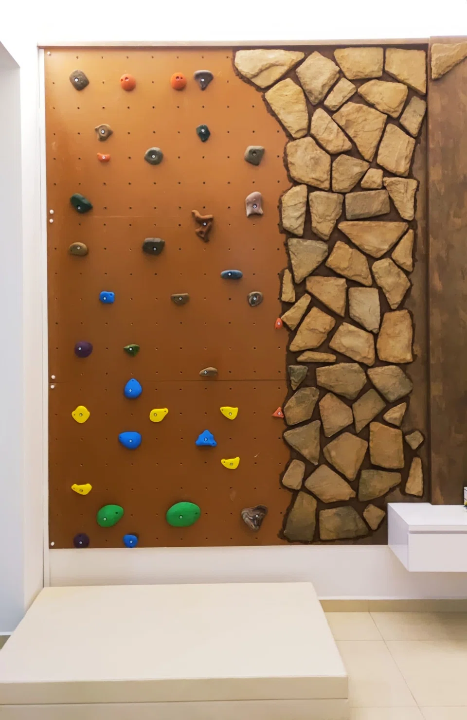 Fitness equipment business Movement First has built about 10 home climbing walls for children since August 2020, said co-founder Jeremy Ko.
