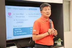 NTUC secretary-general Ng Chee Meng calls on stakeholders, including employers and the government, to support workers managing work and caregiving.