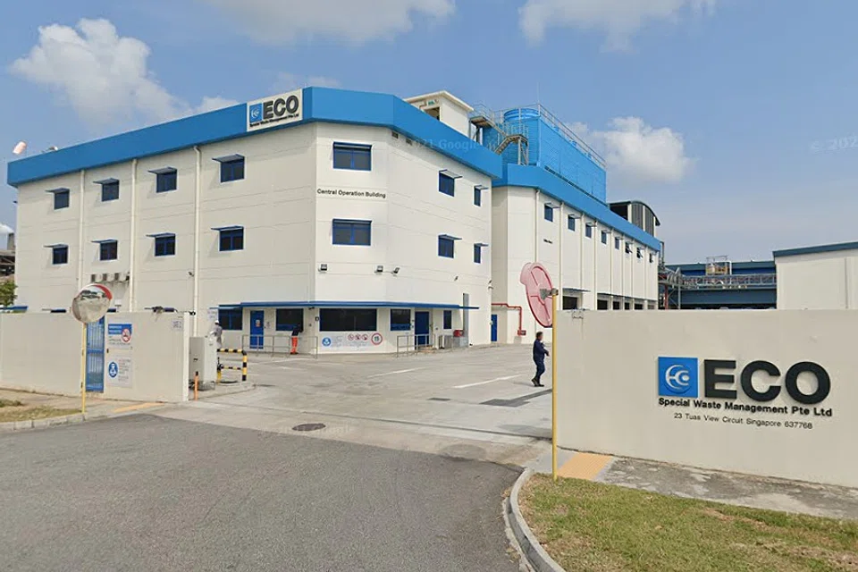 ECO, founded in 1997, provides waste management services in Singapore with a fleet of over 40 vehicles, according to its website.