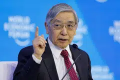 “Our hope is that wages start to rise and that could make the 2 per cent inflation target to be met in a stable and sustainable manner,” Kuroda told a panel discussion on Friday (Jan 20) in Davos.