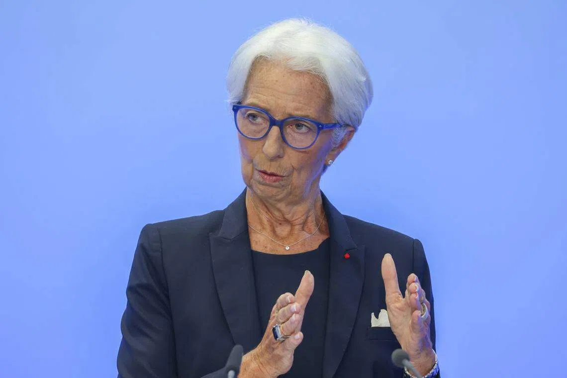 Lagarde told the panel the general trend is for less use of cash and more digital payments.
