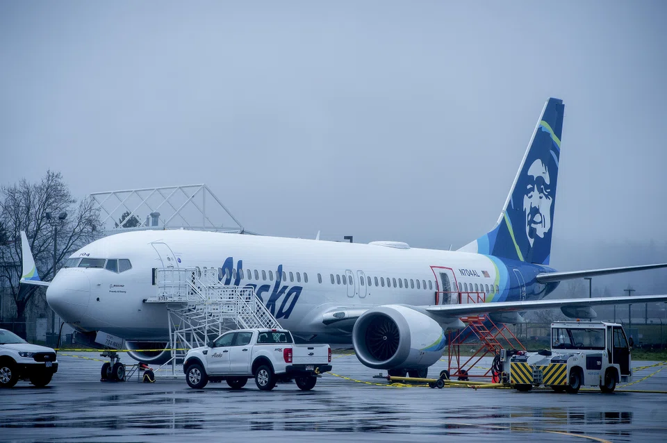 Alaska Airlines and United Airlines have found loose parts during preliminary inspections of the panels.
