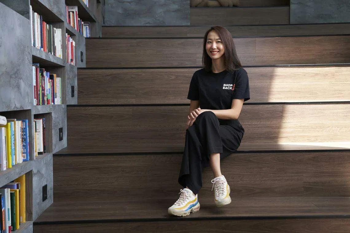 ShopBack co-founder Lai Shanru's journey includes a complete career switch from banking and a "terrifying" experience as a young manager.
