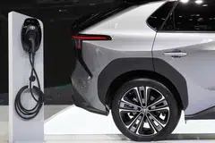 In April, the automaker sold 8,584 EVs worldwide, including under its Lexus brand, accounting for more than 1 per cent of its global sales in a single month for the first time.